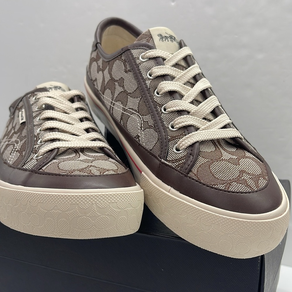 Coach Men's CITYSOLE PLATFORM Sneakers 
OAK/SADDLE
C5931 QGB 10011275JAX - Picture 5 of 16